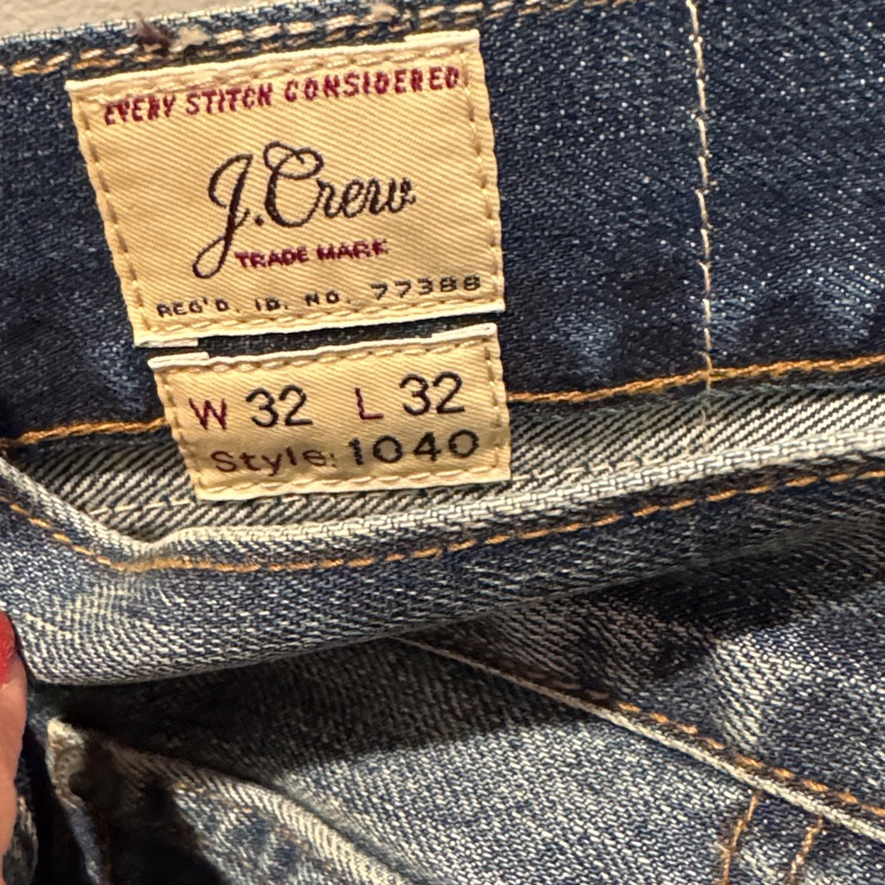 J. Crew Slim Men’s Jeans in Medium Blue Denim